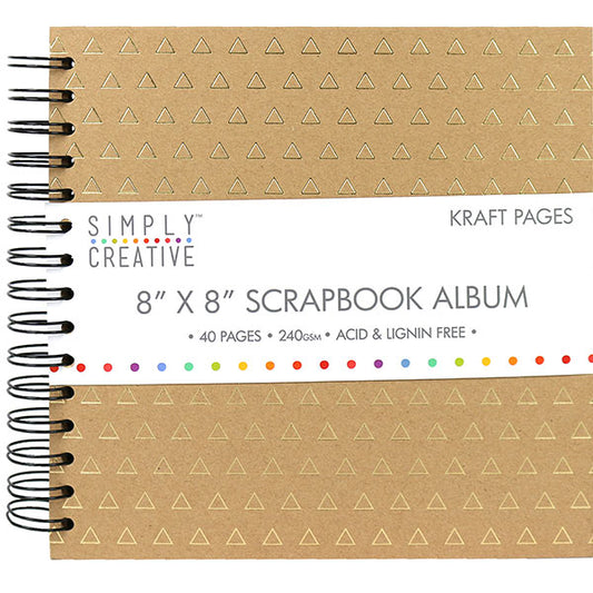 Simply Creative Simply Creative Album 8x8 - Triangles
