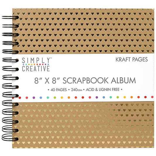 Simply Creative Simply Creative Album 8x8 - Hearts