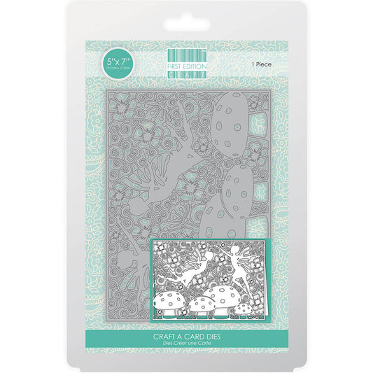 First Edition 5 x 7 Fairies Cutting Die for Card Making and Scrapbooking