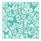 First Edition Cutting Dies Lrg S2- 6x6 Butterflies