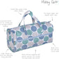 Hobby Gift Yarn Ball Print Knitting Bag – Large Tote with Needle Storage & Front Zip Pocket (45 x 19.5 x 16.5 cm)