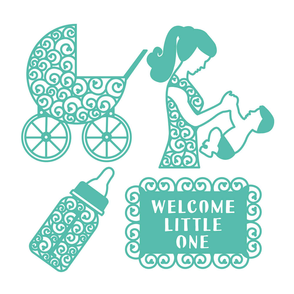 First Edition Cutting Dies S7- Baby