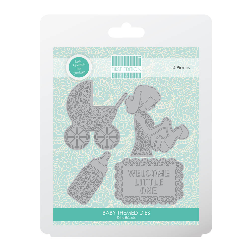 First Edition Baby Cutting Die for Card Making and Scrapbooking