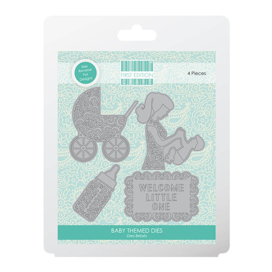 First Edition Baby Cutting Die for Card Making and Scrapbooking
