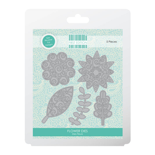 First Edition Flowers Cutting Die for Card Making and Scrapbooking