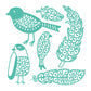 First Edition Cutting Dies HC Ltd 1- Birds & Feathers
