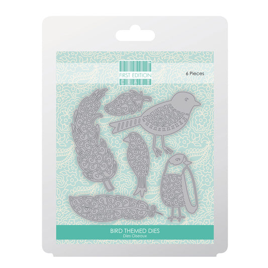 First Edition Birds and Feathers Cutting Die for Card Making and Scrapbooking