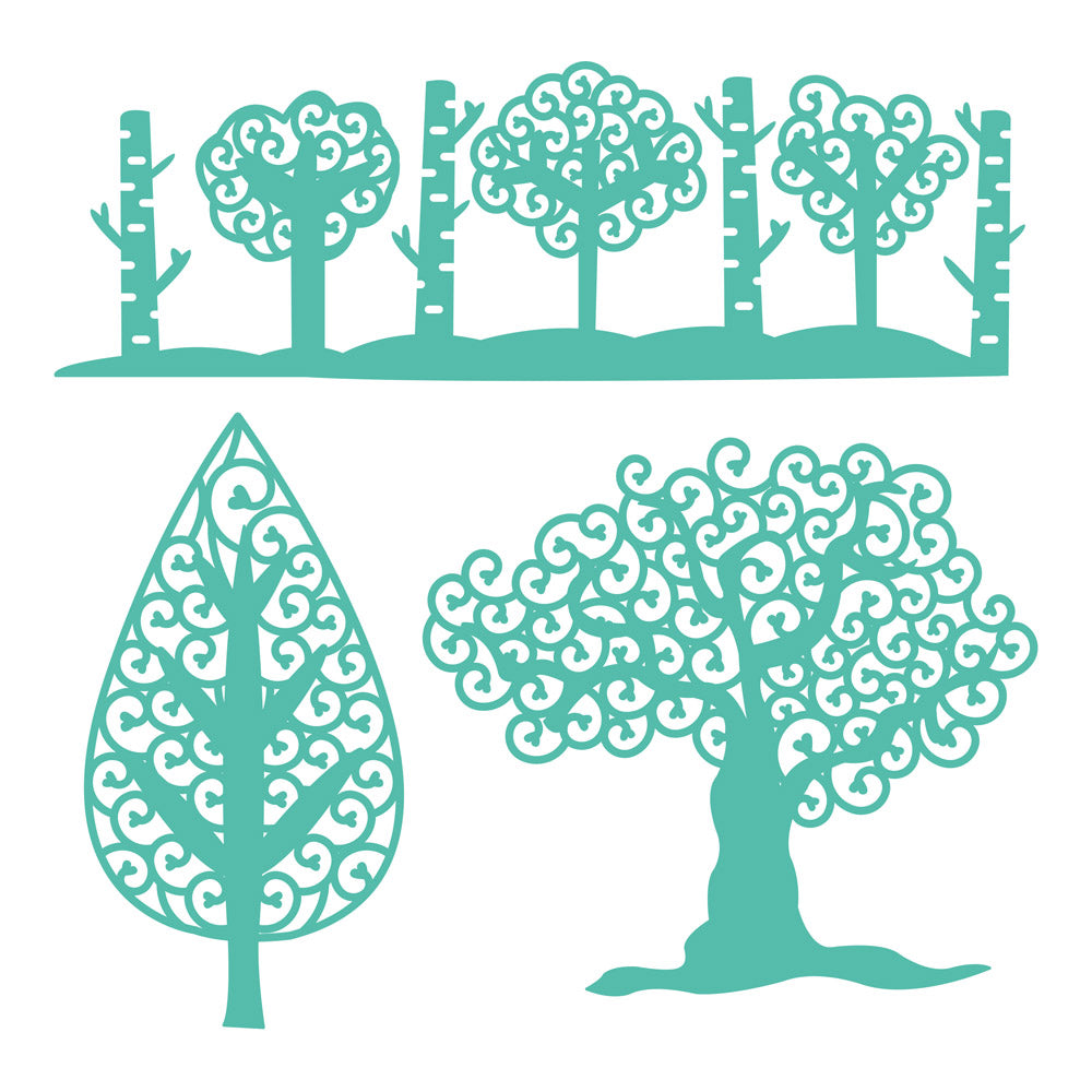 First Edition Cutting Dies HC Ltd 1- Trees