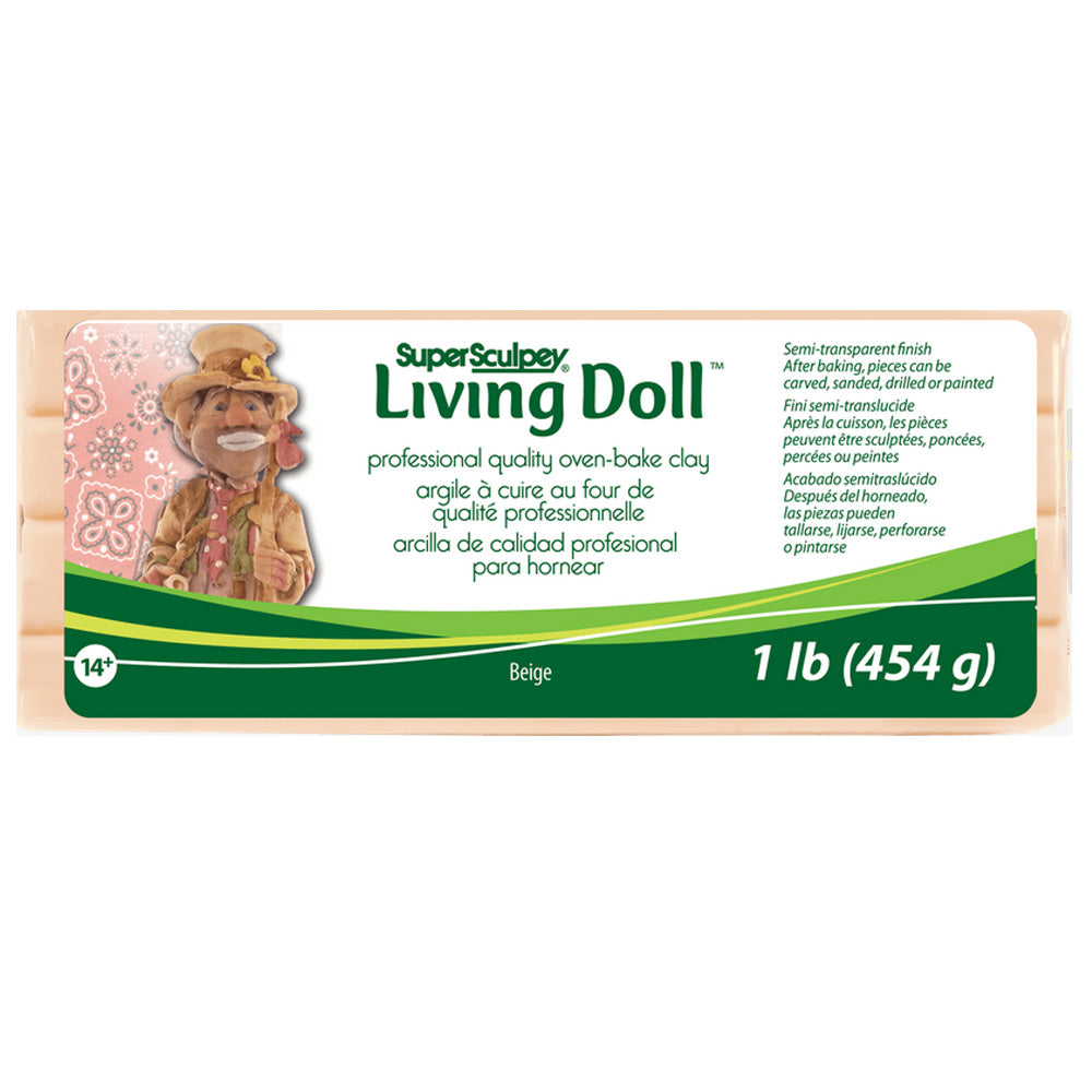 Super Sculpey Living Doll 1 lb Baby