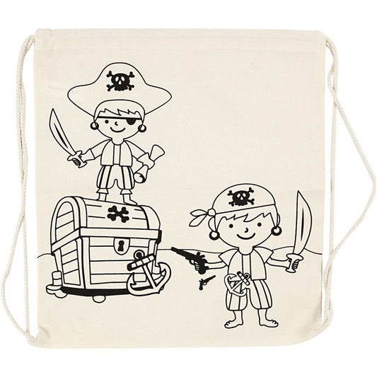Create Crafts Drawstring Bag 37x41cm Pirate