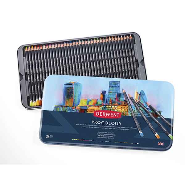 Derwent Procolour (36 pack) Tin