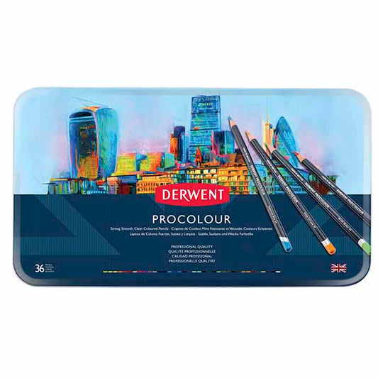 Derwent Procolour (36 pack) Tin