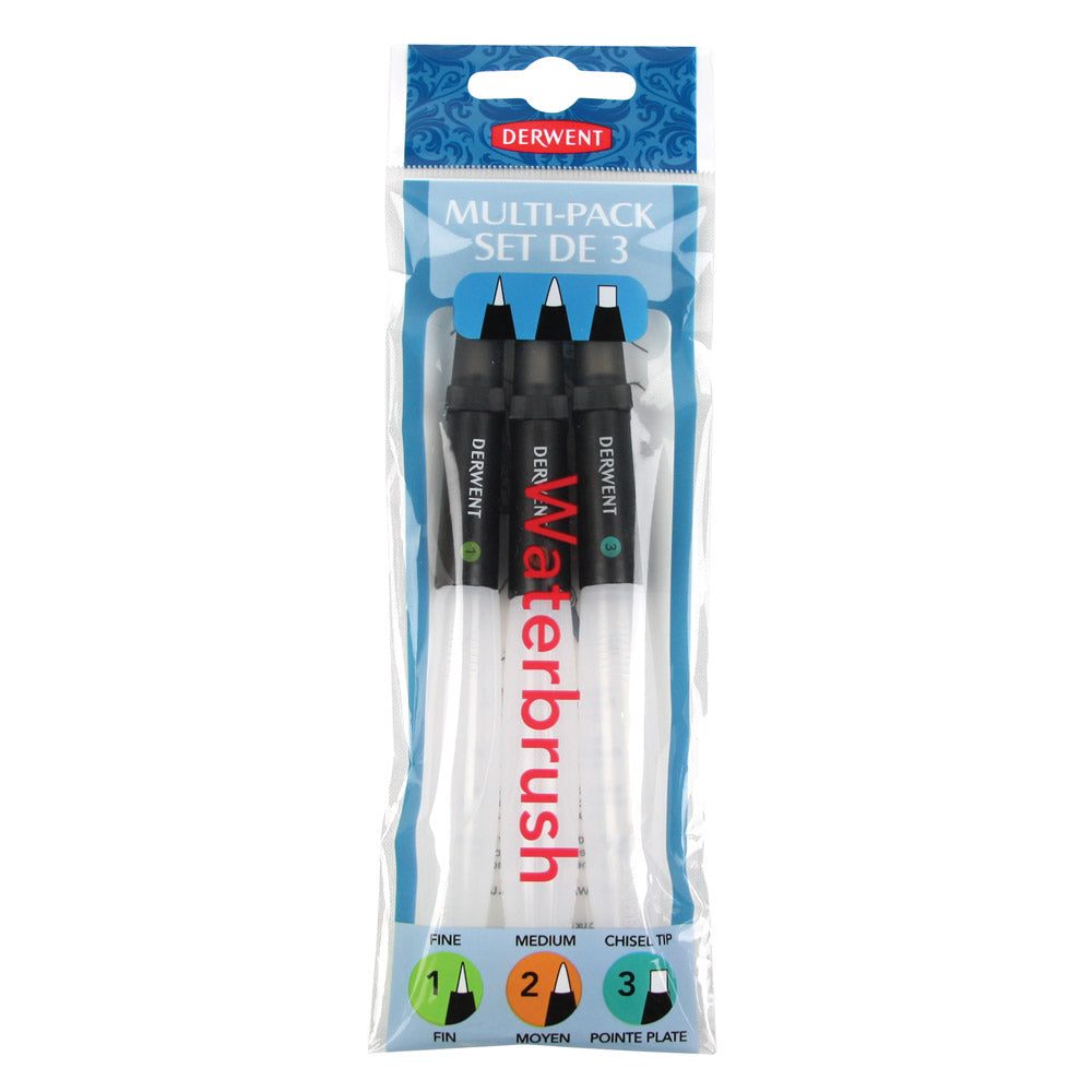 Derwent Waterbrush Multipack