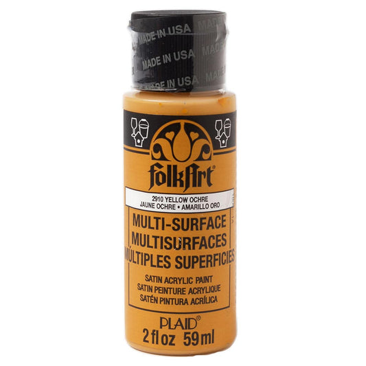 2oz FolkArt Multi Yellow Ochre – 59ml (2oz)