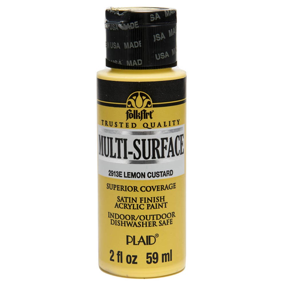 2oz FolkArt Multi Lemon Custard – 59ml (2oz)