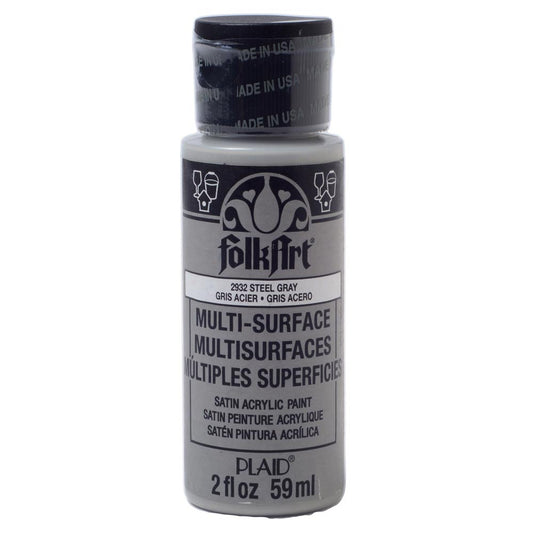 2oz FolkArt Multi Steel Grey – 59ml (2oz)