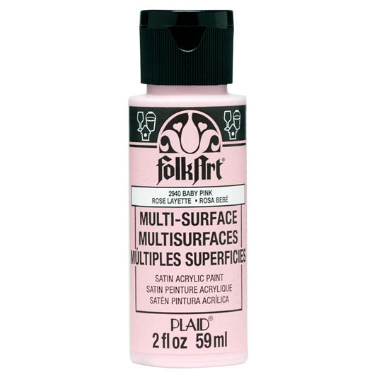 2oz FolkArt Multi Baby Pink – 59ml (2oz)