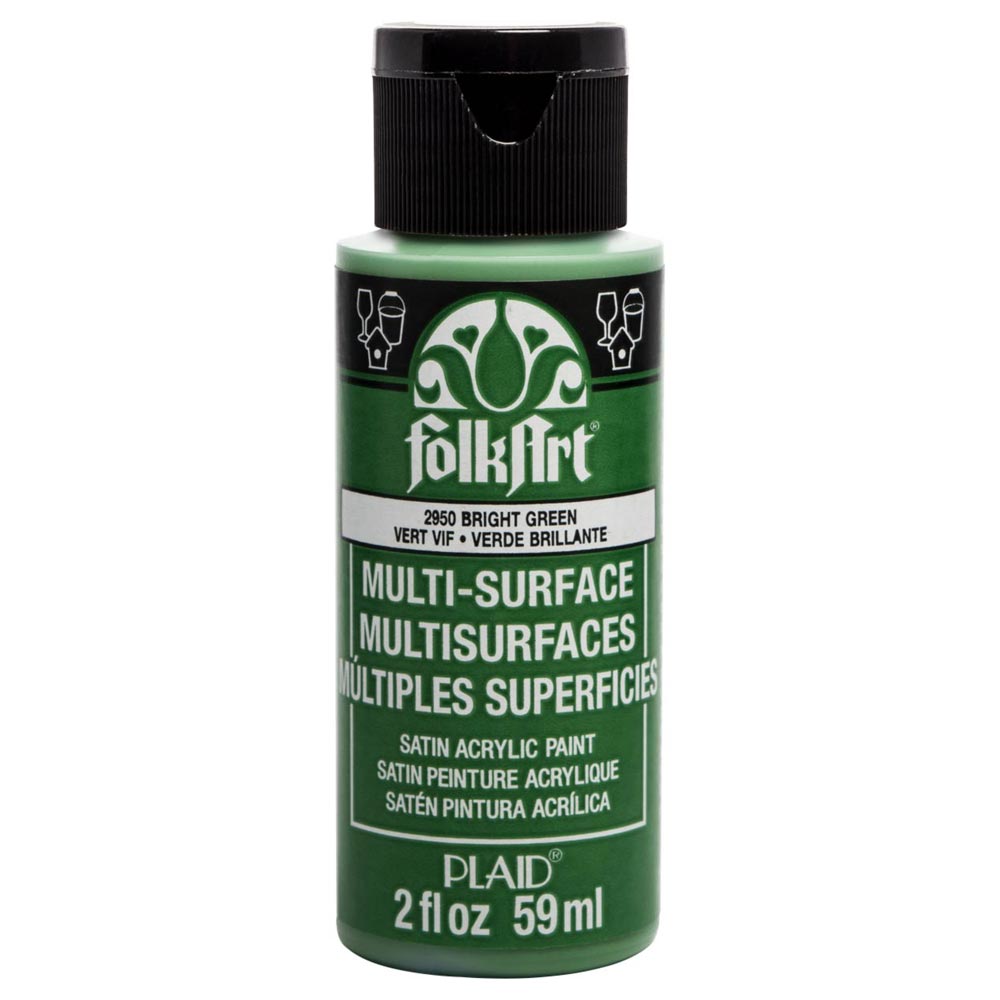2oz FolkArt Multi Bright Green – 59ml (2oz)