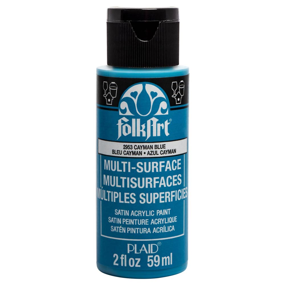 2oz FolkArt Multi Cayman Blue – 59ml (2oz)