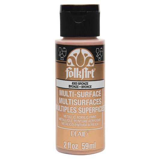 2oz FolkArt Multi Met Bronze – 59ml (2oz)
