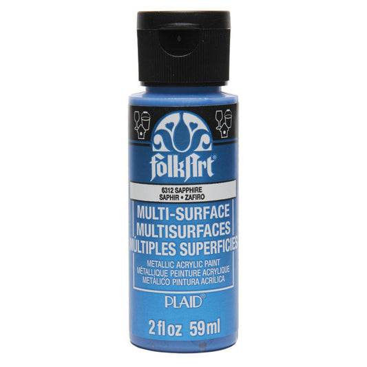 2oz FolkArt Multi Met Sapphire – 59ml (2oz)
