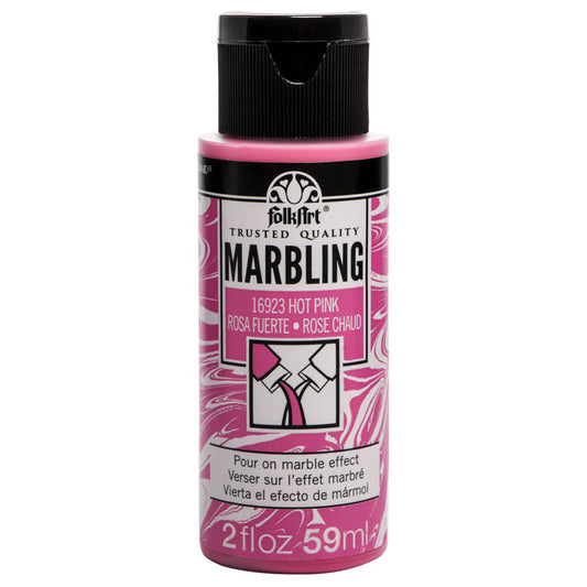 2oz FolkArt Marbling Hot Pink – 59ml (2oz)