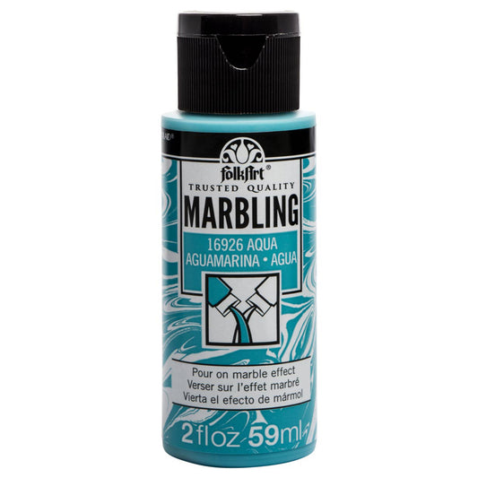 2oz FolkArt Marbling Aqua – 59ml (2oz)