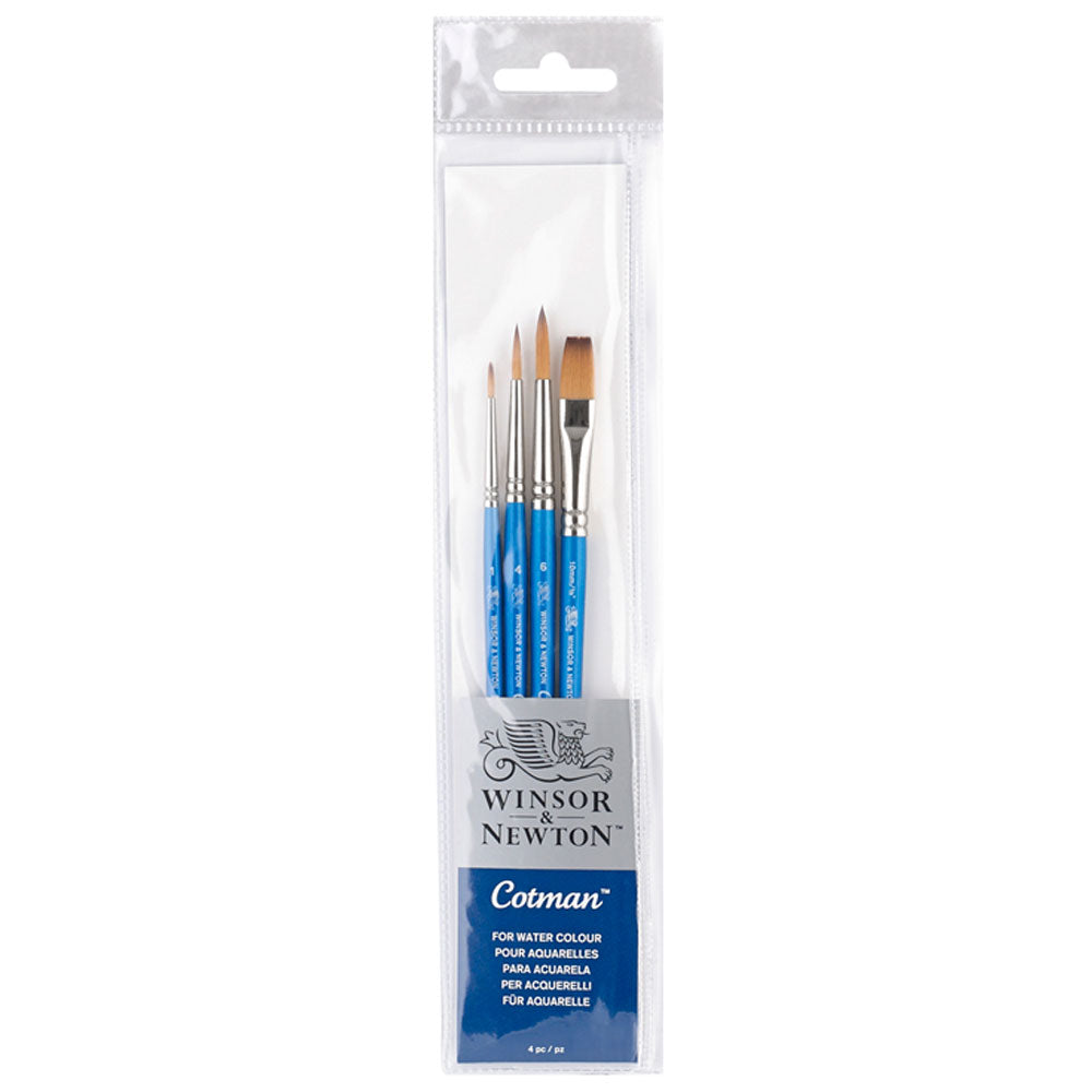 Winsor & Newton Cotman SH 4 Brush Wallet - Winsor & Newton at DRK Crafts