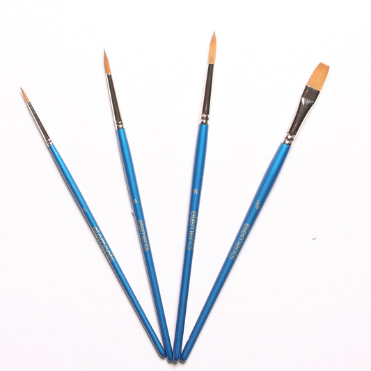 Elements WC 4 SH Brush Plastic Wallet – Premium Artist Brush Set