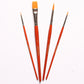 Elements Acrylic 4 SH Brush Plastic Wallet – Premium Artist Brush Set