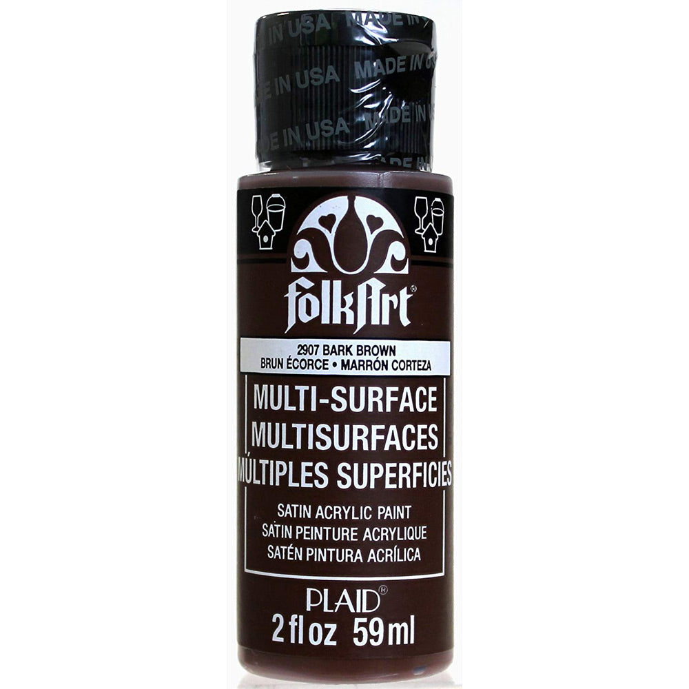 2oz FolkArt Multi Bark Brown – 59ml (2oz)