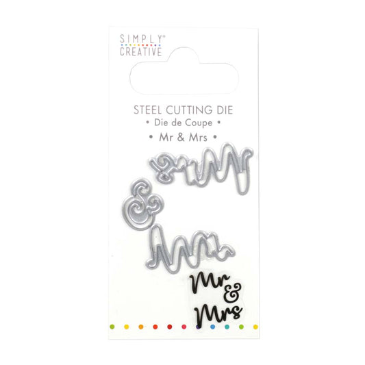 Simply Creative Dies - Mr & Mrs