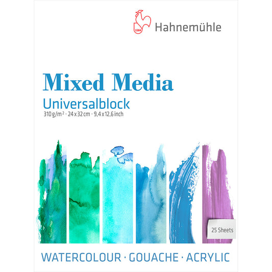 Hahnemuhle Mix Media Universal Pad 24 x 33cm