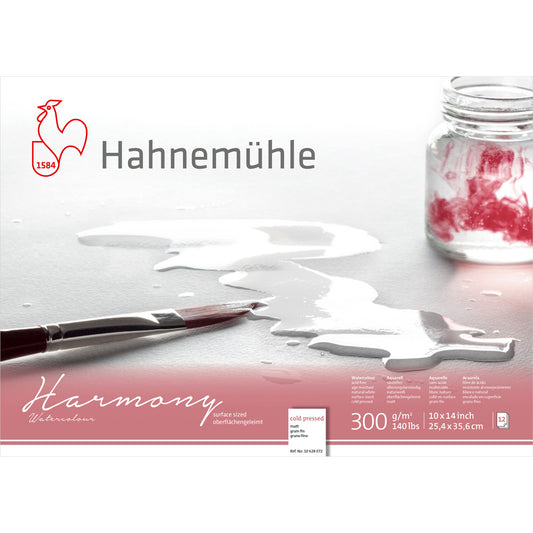Hahnemuhle Harmony Block 10"x14"" – Cold Pressed