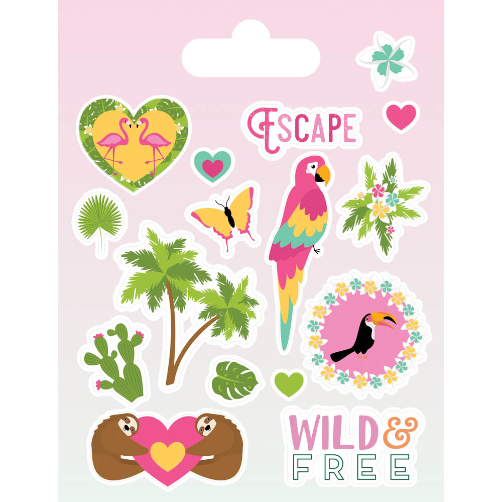 Dovecraft Dovecraft Sticker Book - Tropical