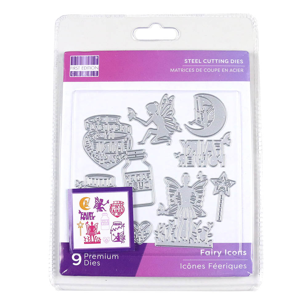 First Edition FE Dies - Fairy Icon Cutting Die for Card Making and Scrapbooking
