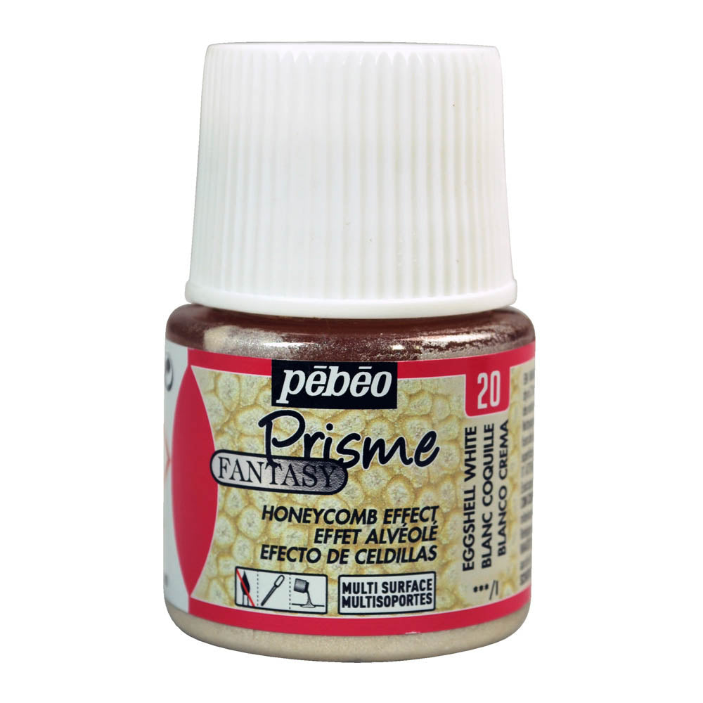 Pebeo Fantasy Prisme - Eggshell White (45ml)