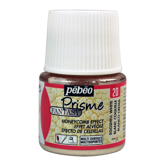 Pebeo Fantasy Prisme - Eggshell White (45ml)