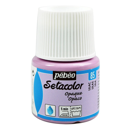 Pebeo Setacolour Opaque Matt - Lilac (45ml)