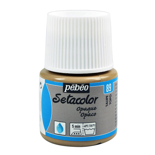 Pebeo Setacolour Opaque Matt - Taupe (45ml)
