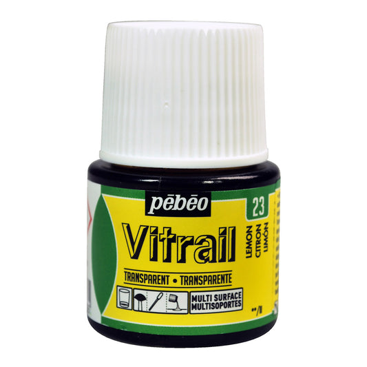 Pebeo Vitrail Transparent - Lemon (45ml)