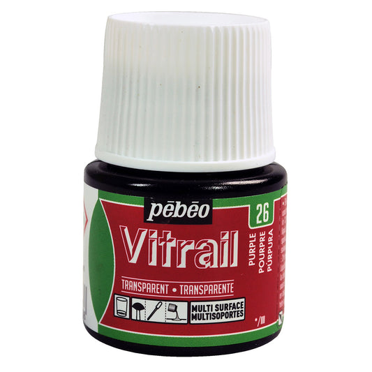 Pebeo Vitrail Transparent - Purple (45ml)