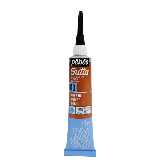 Pebeo Setasilk Water-Based Gutta - Copper (20ml)