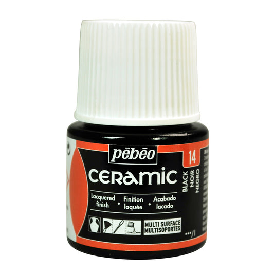 Pebeo Ceramic Black (45ml)