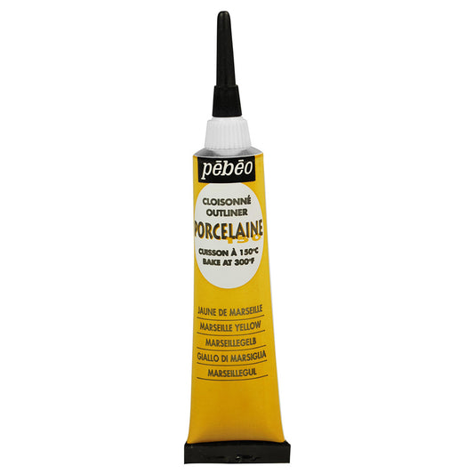 Pebeo Porcelaine 150 Outliner Marseilles Yellow (20ml)