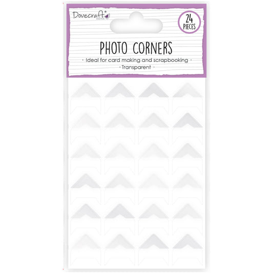 Dovecraft Photo Corners Transparent