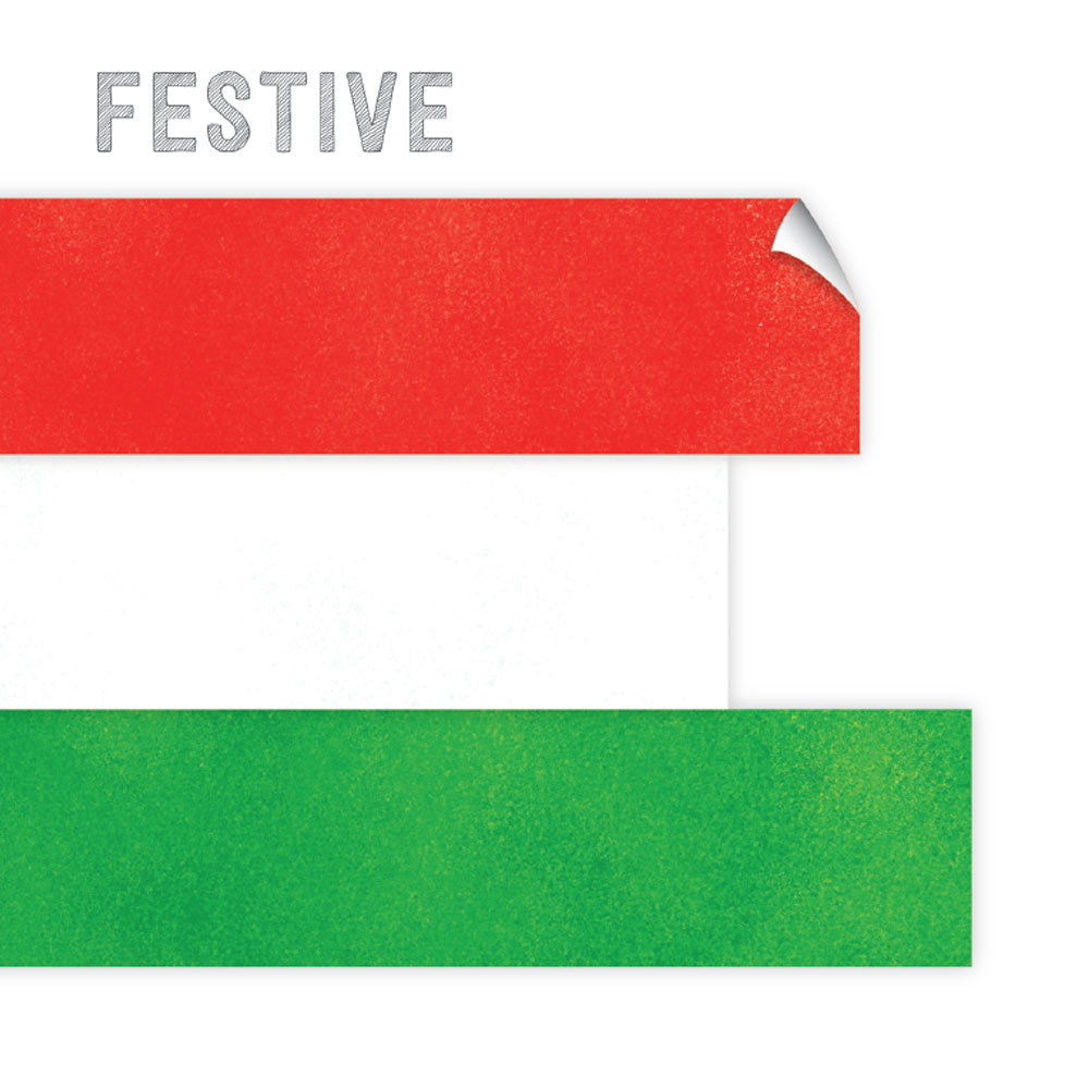 Dovecraft Glitter Card Festival - A5 Adhesive Sheets - 12 Pack