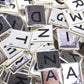 Dovecraft Dovecraft Essentials Metallic Letter Tiles - Silver