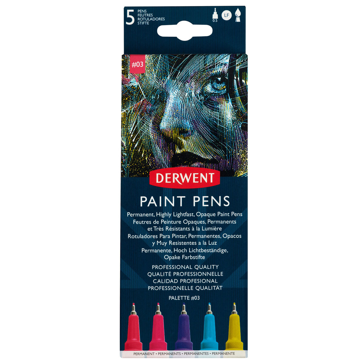 Derwent Paint Pen Palette #3