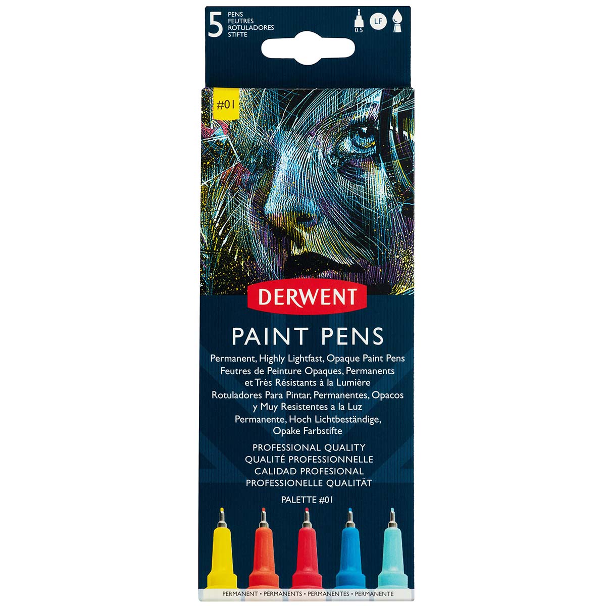 Derwent Paint Pen Palette #1